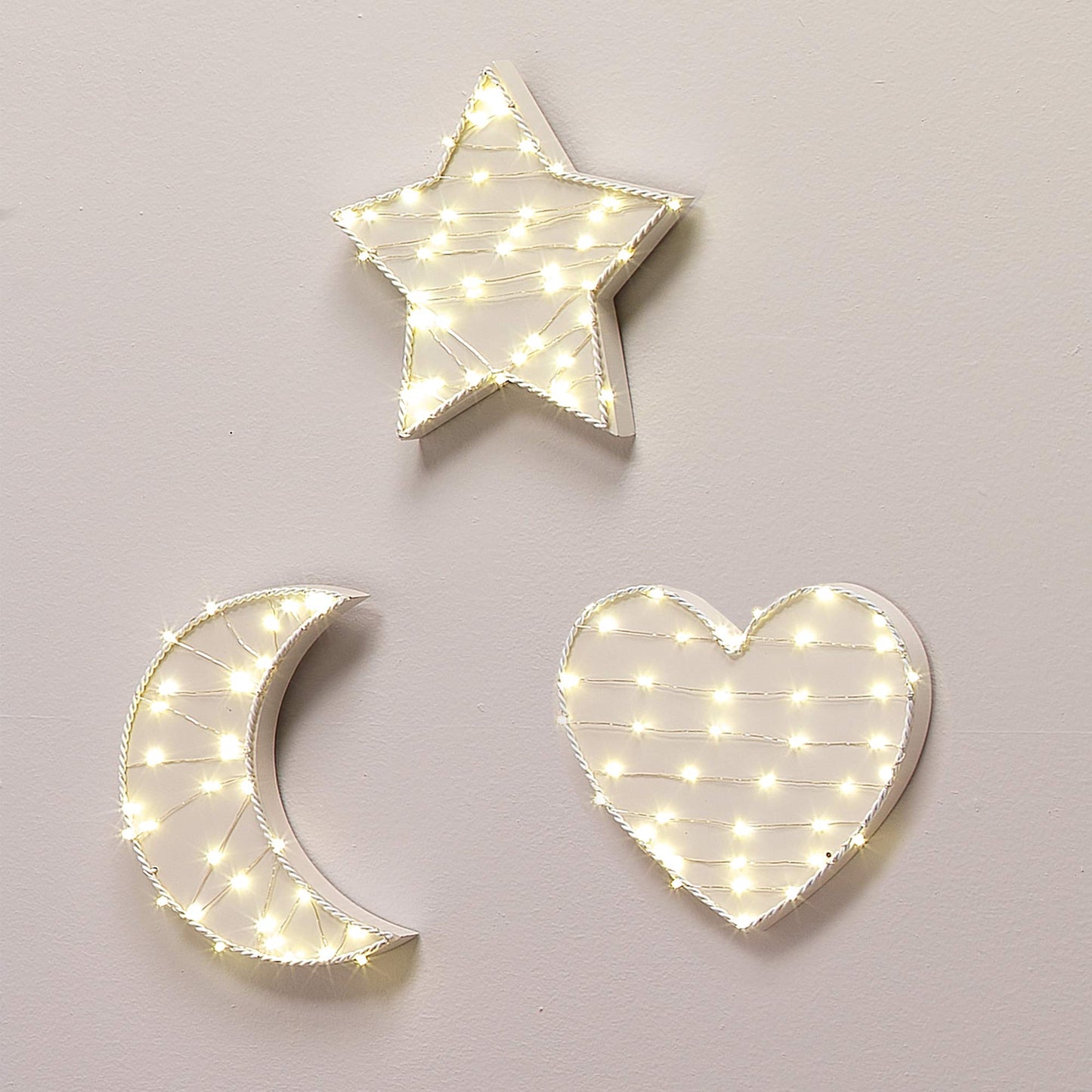 Lambs & Ivy Signature Star LED Light Up Wall Decor/Wall Hanging