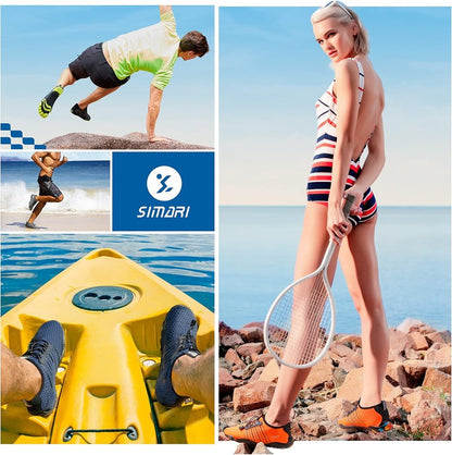 Water Shoes for Men & Women - Lightweight Quick-Dry Aqua Socks for Surfing, Swimming & Beach Sports | Non-Slip Design