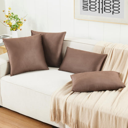 LANE LINEN Throw Pillow Insert - Pack of 2 16x16 Pillow Inserts for Decorative Pillow Covers, Throw Pillows Insert for Couch - White