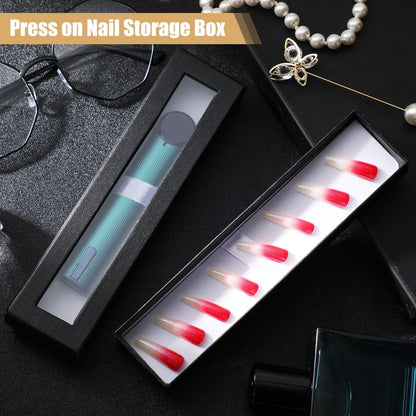 Spakon 16 Pcs Pen Gift Box Empty Cases with Clear Lid Jewelry Ballpoint Display Case Empty Present Collection Cases for Business Birthday Souvenir Office Supplies Father Mother Day Graduate