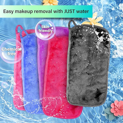 Nugilla Makeup Remover Cloth, 13x7 Inch Reusable Makeup Remover Towels