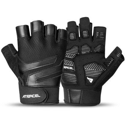 ATERCEL Gym Workout Gloves for Men and Women, Weight Lifting Gloves with Excellent Grip, Lightweight Fitness Gloves for Training, Cycling, Pull Ups, Exercise, Climbing, Rowing and Weightlifting