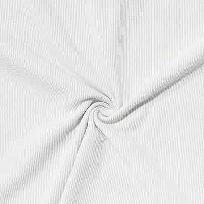 Men's Polo Shirts Short Sleeve Slim Fit Zip T-Shirts for Sports Golf Tennis Workout Henley Neck Tees Tops White