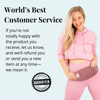 Pixie Period Heating Pad for Cramps - Thinnest Wearable Heating Pad - Unnoticeable Under Clothes - Best Portable Pain Relief Belt Device with Heat On The Market - Hours of Menstrual Pain Relief