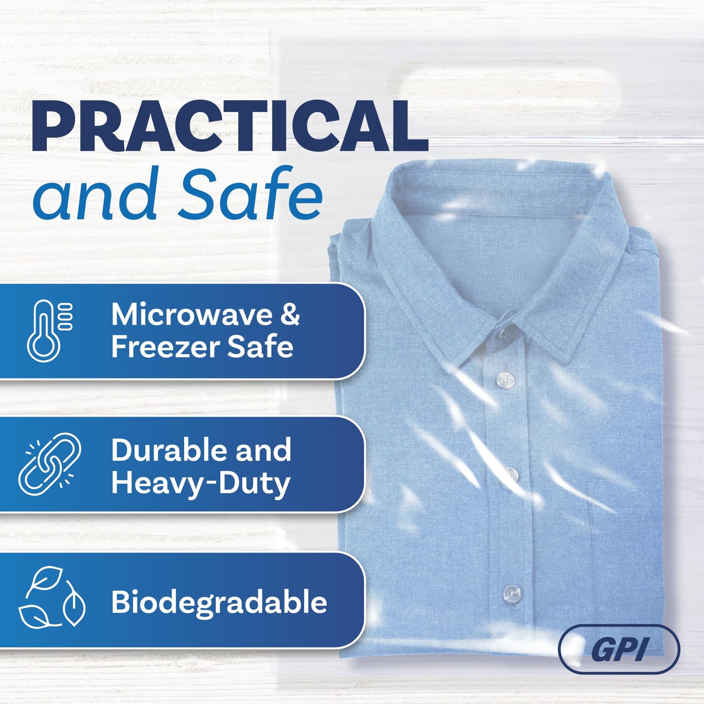 Biodegradable 9" X 12" Plastic Zip Bags With Handle For Carrying, 100 Count Heavy-Duty 3 Mil Clear Reclosable Eco-Friendly Poly Baggies, Zip Top Lock for A4 Letter Size Paper, Food Storage & Clothing