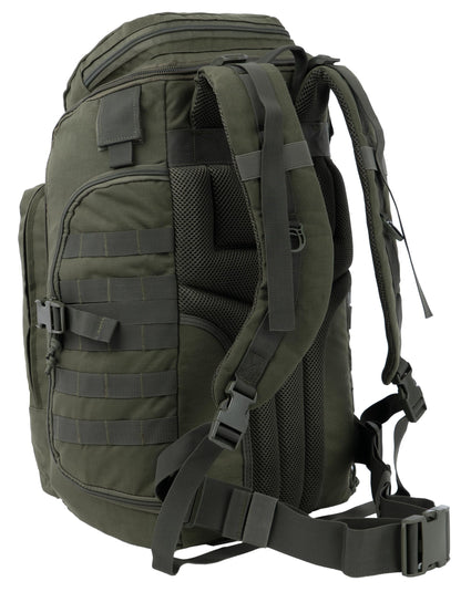 XMILPAX 35L Tactical Backpack Military Rucksack MOLLE Quick-Access Flap EDC Pack for Hiking Camping Travel Work Bugout Emergency