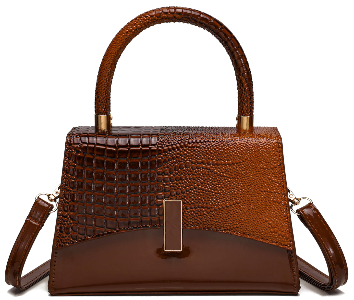 JHVYF Women Small Crossbody Bags Shoulder Bag Classic Satchel Handbags Ladies Cute Purses Satchels bag mini purse for women Brown