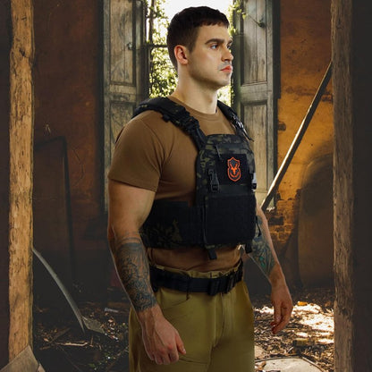 Tactical Molle Vest - Lightweight Modular Design with Quick Release | Adjustable Fit for All Sizes