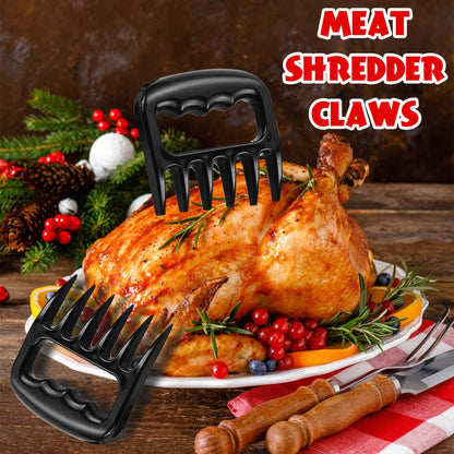 ROMANTICIST 27pcs Heavy Duty Grilling Gifts for Men Dad Fathers Day, Extra Thick BBQ Accessories Tools Set, Stainless Steel Grill Utensils Kit with Meat Claws, Carrying Bag for Outdoor Camping Brown