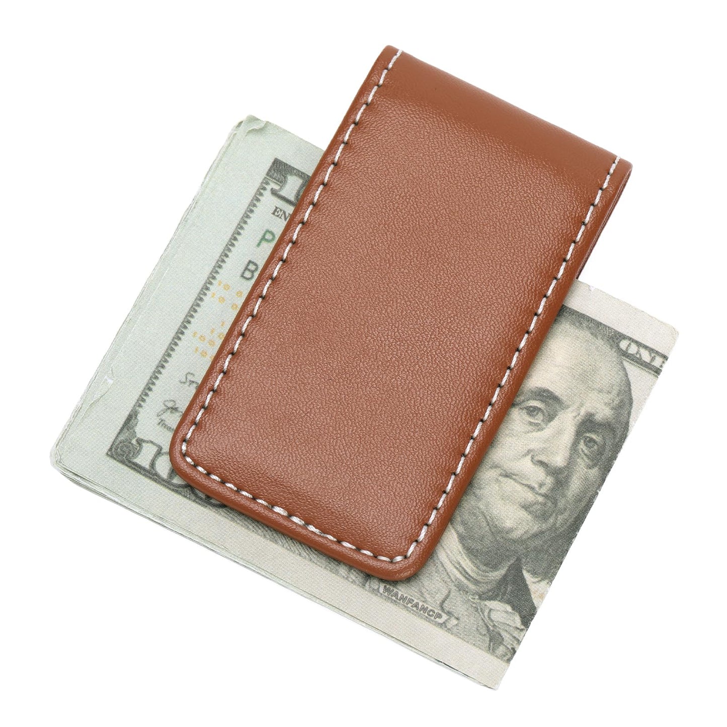 LOUEBICA Slim Magnetic Money Clip for Men Business Card Holder Wallet Holds 10 to 15 Bills