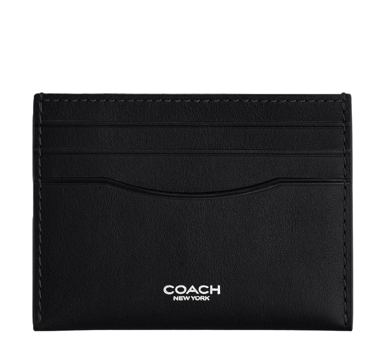 Coach Mens, Card Case, Black, One Size