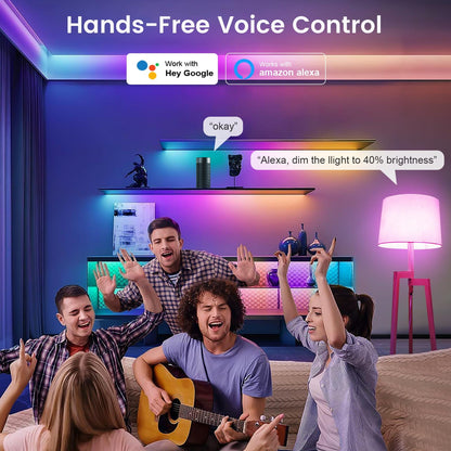 OHLUX 6 Pack E12 Smart Candelabra LED Light Bulbs, Color Changing Compatible with Google Alexa and Smart Life, 4W 40W Equivalent WiFi Candle Bulbs with Remote Control, Timer