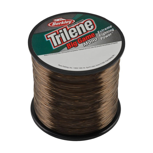Berkley Trilene® Big Game™, Coastal Brown, 30lb | 13.6kg, 440yd | 402m Monofilament Fishing Line, Suitable for Saltwater and Freshwater Environments