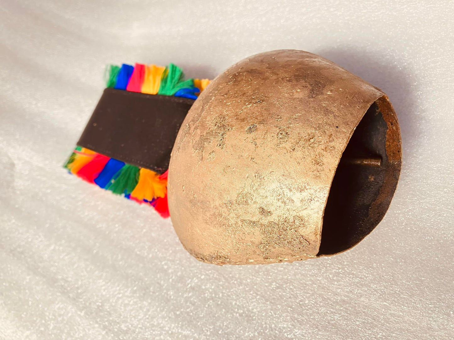 Giant Harmony Cow Bells Vintage Handmade Rustic Swiss Cowbell Lucky Christmas Huge Country Style Hanging Bells Shabby Chic (#1 Rustic Cowbell)