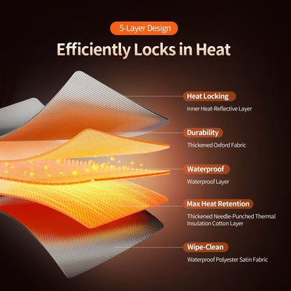 Viconor Infrared Sauna Box, Portable Steam Infrared Sauna Tent with Red Light Therapy for Home, Full Body Steam Indoor Sauna Box for Relaxation, 3L/1200W Steamer, 9 Levels Heat, Timer, Folding Chair