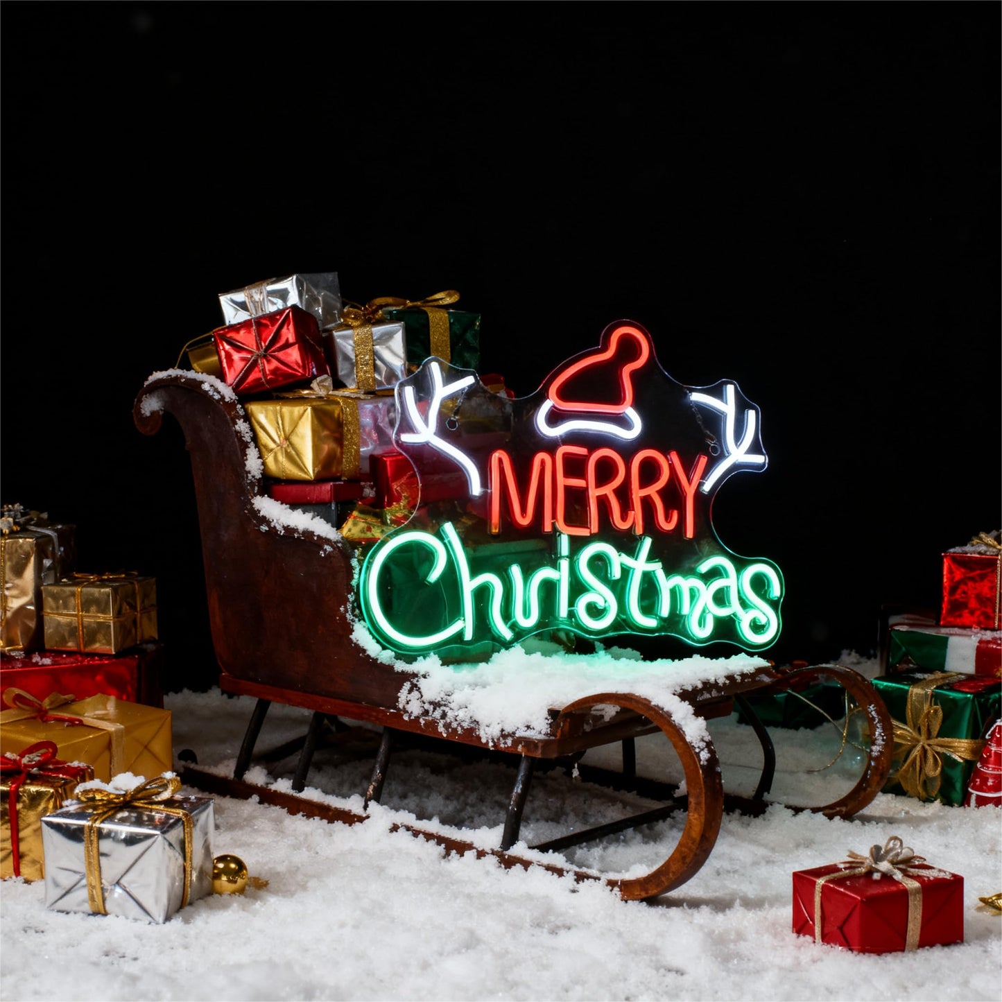 Merry Christmas Neon Sign
