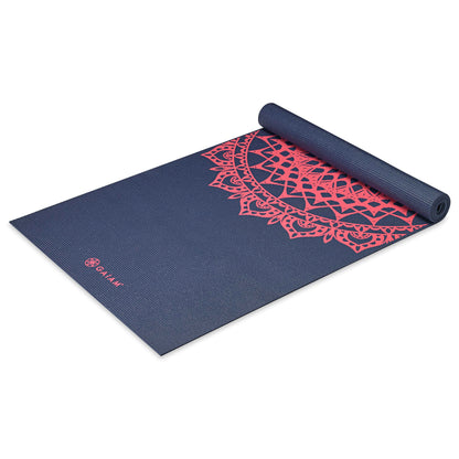 Gaiam, Yoga Mat 4 Mm Pink Marrakesh