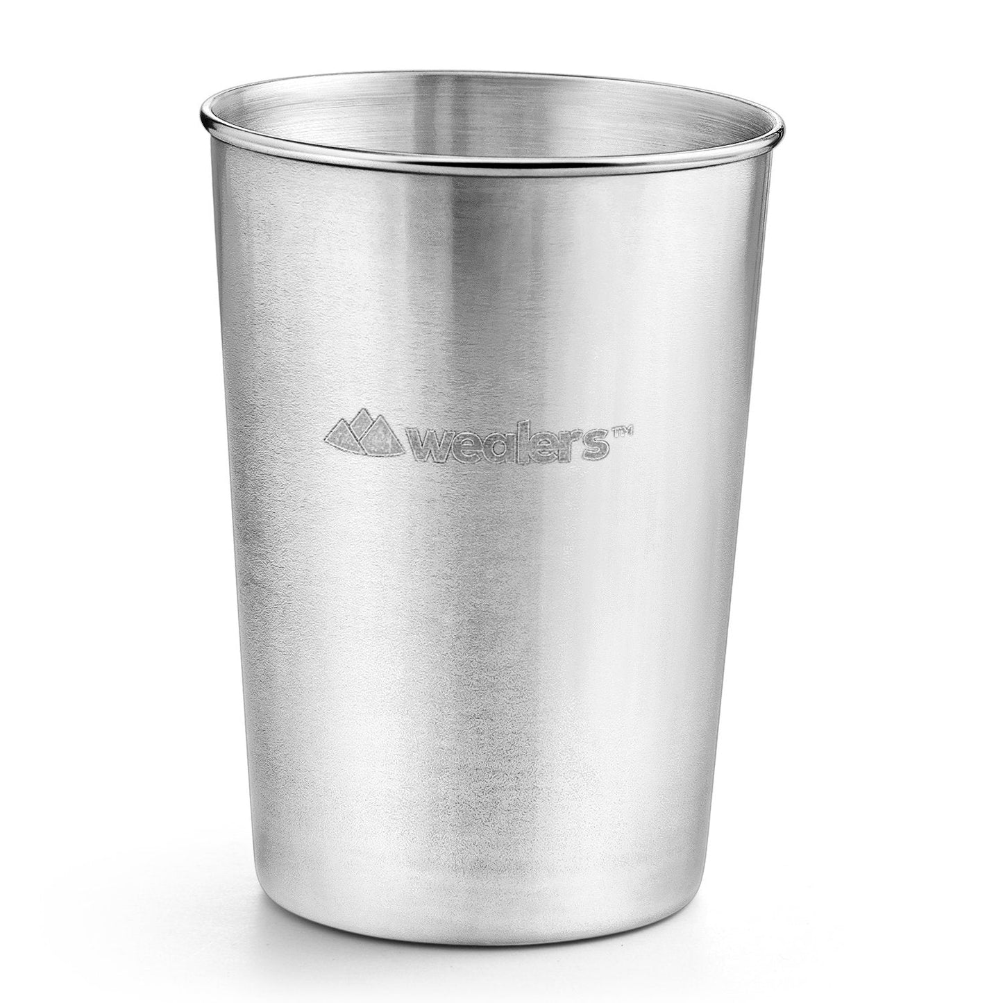 Wealers Unique Complete Messware Kit Polished Stainless Steel Dishes Set| Tableware| Dinnerware| Camping| Buffet| Includes - Cups | Plates| Bowls| Cutlery| Comes in Mesh Bags (Single Person Blue)