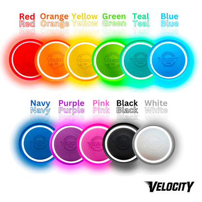 Velocity Practice Lacrosse Balls - 1, 2, 3, 6, 12, 18, 24, 36, 60 and 120 Packs - Official Size and Weight - Light Blue