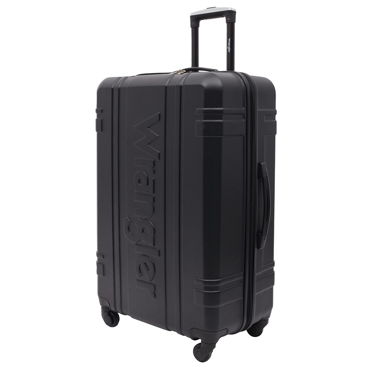 Wrangler Venture Luggage and Travel Set, Black, 7-Piece Set
