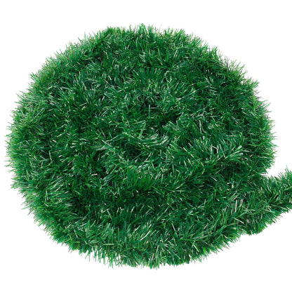 50ft Christmas Garland,Greenery Artificial Pine Twisted Hanging Garland Holiday Decor for Stairs Mantle Fireplace Home Party Holiday Christmas Decoration Indoor Outdoor Decor