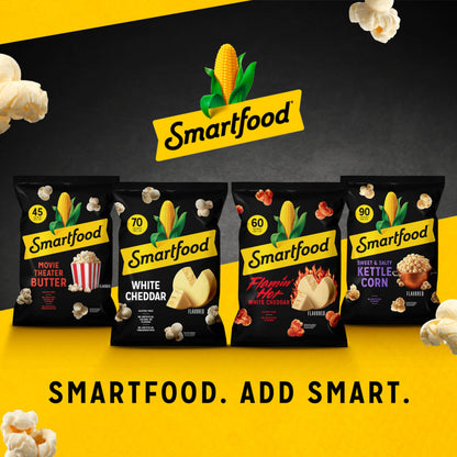 Smartfood Popcorn, Variety Pack, 0.5 Ounce (Pack of 40)
