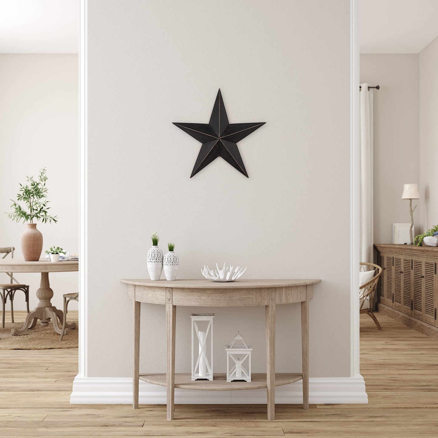 Hearthside Collection 18 Inch Black Star,