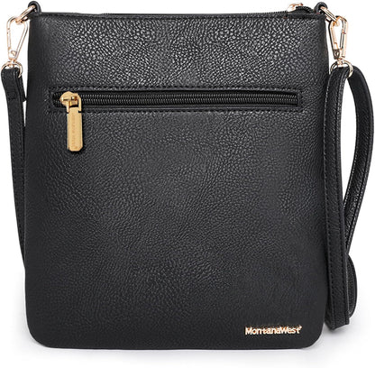 Montana West Crossbody Bags for Women Multi Pocket Cross Body Bag Purses with Adjustable Strap