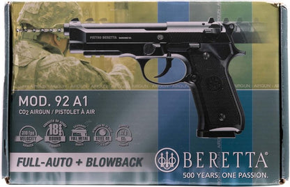 Umarex Beretta M92 A1 Blowback .177 Caliber BB Gun Pistol - Full-Auto Action