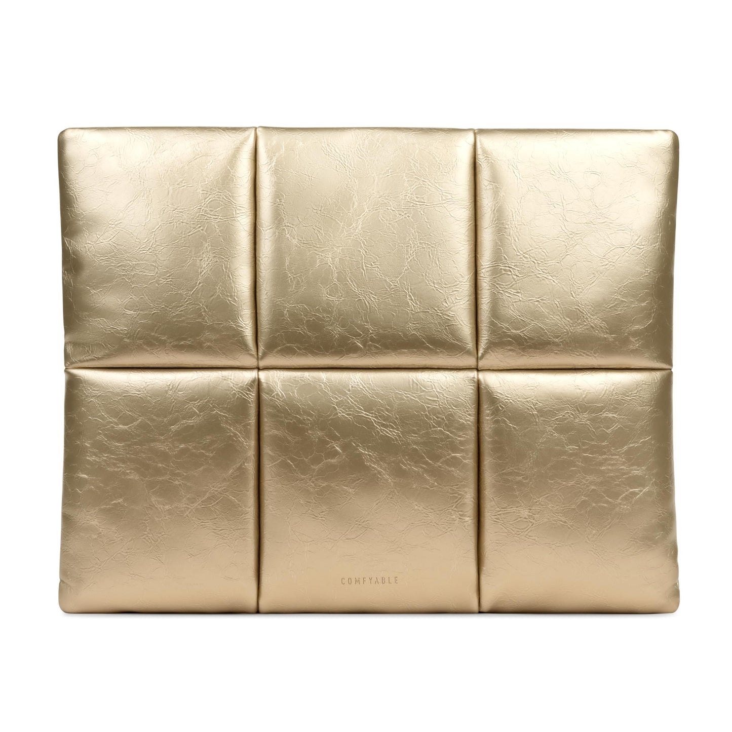 Comfyable Puffy Laptop Sleeve 13 Inch 14 Inch, Puffer Laptop Carrying Case, Pillow Case Compatible with MacBook Air M4 2025 M3 M2 M1, MacBook Pro M5 M4 Pro/Max, Gold