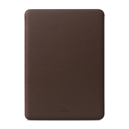 Comfyable Laptop Sleeve 13 Inch Precisely Compatible with MacBook Air M5 2026 & MacBook Pro/Neo A18, Faux Leather Cover Case, Coffee