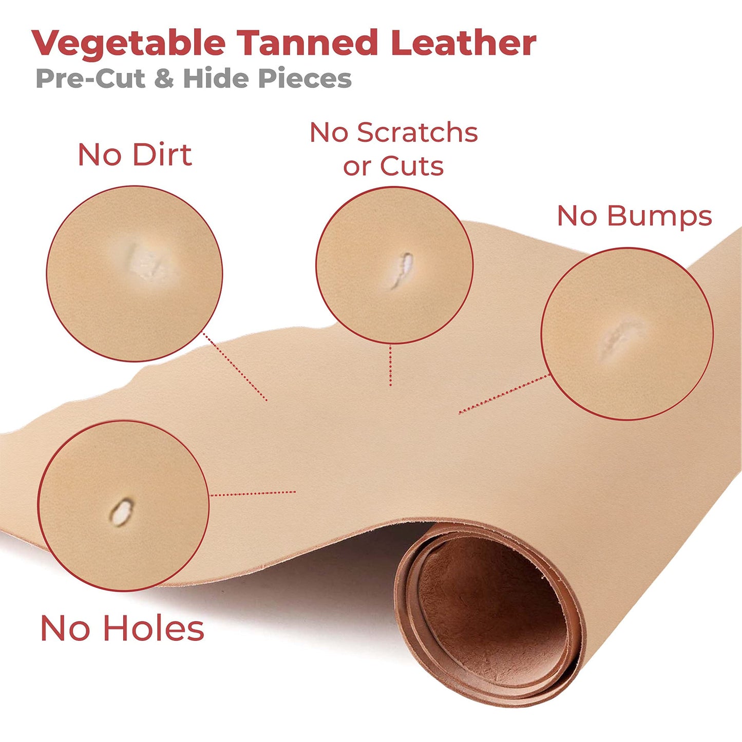 ELW Belt Blanks Strips/Straps 8/9 oz. (3.2-3.6mm) Thickness Size 4"x84" Full Grain Import Natural Cowhide Vegetable Tanned Leather for Tooling, Engraving, Embossing, Molding, & Dyeing