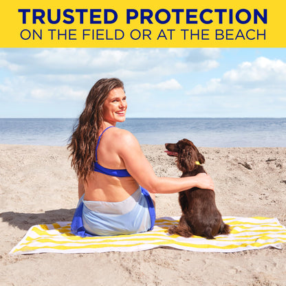 Coppertone SPORT Sunscreen Spray SPF 100, Water Resistant, Continuous Spray Sunscreen, Broad Spectrum SPF 100 Sunscreen, 5.5 Oz Spray