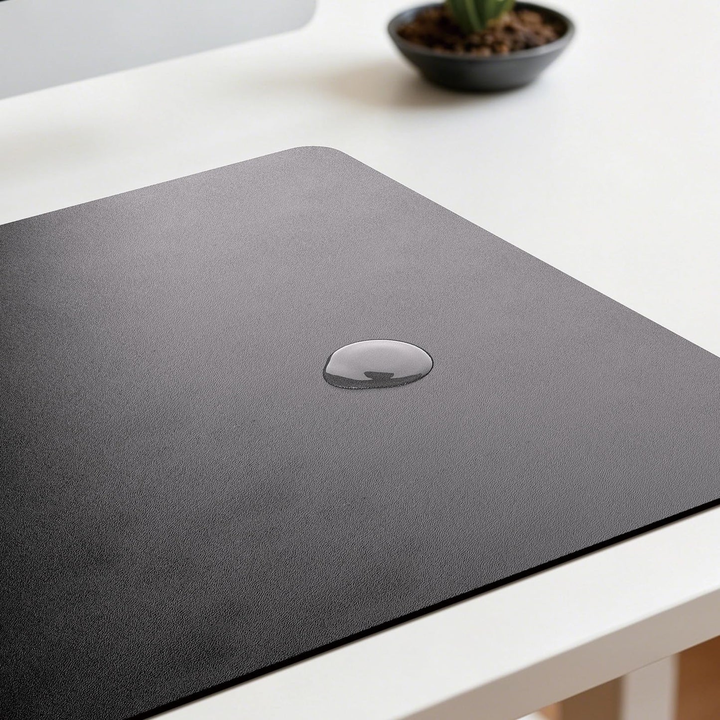 Jotsome Leather Desk Pad Mat, Non-Slip Desk Blotter Pad - Desk Protector for Office, Home, Laptop, and Desktop