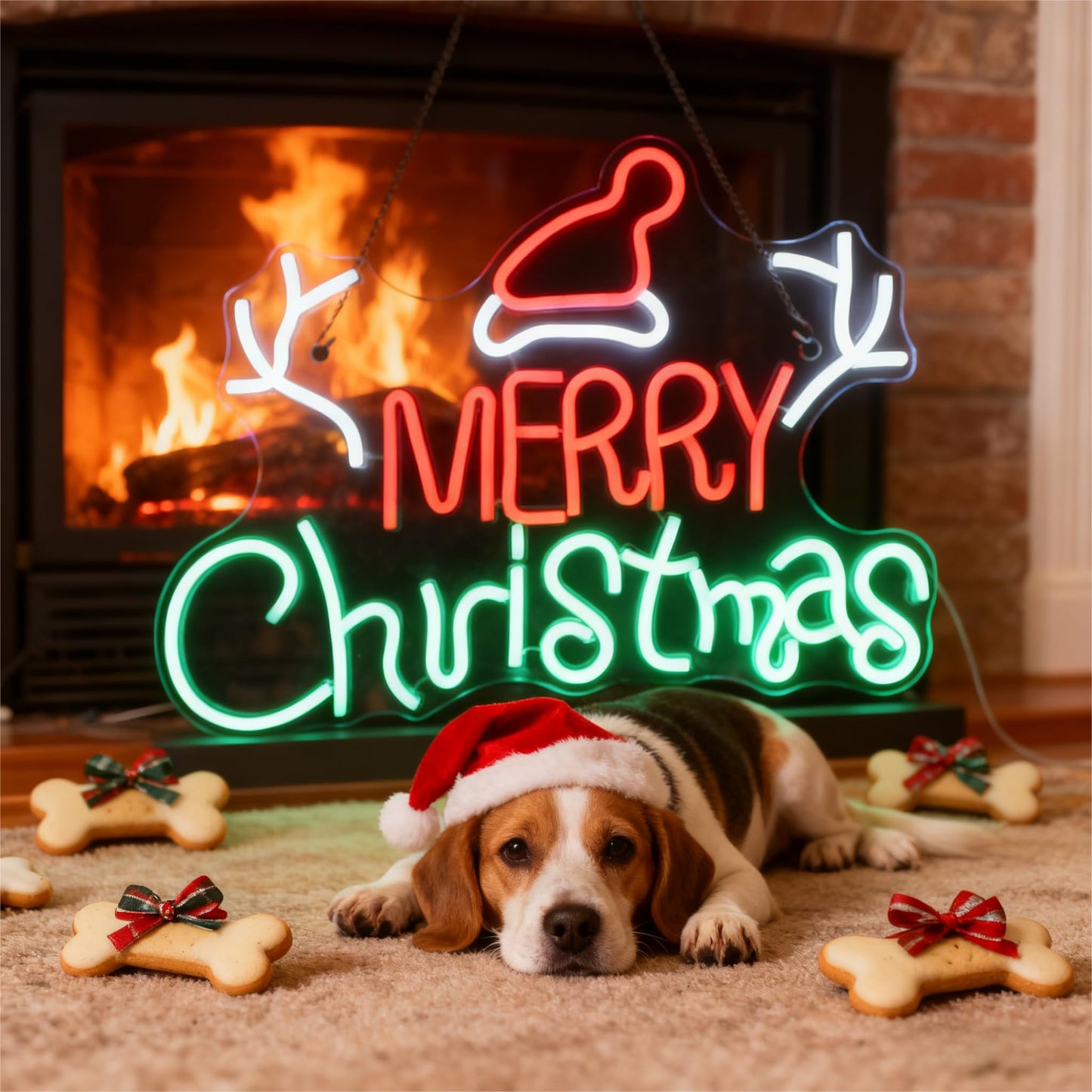 Merry Christmas Neon Sign