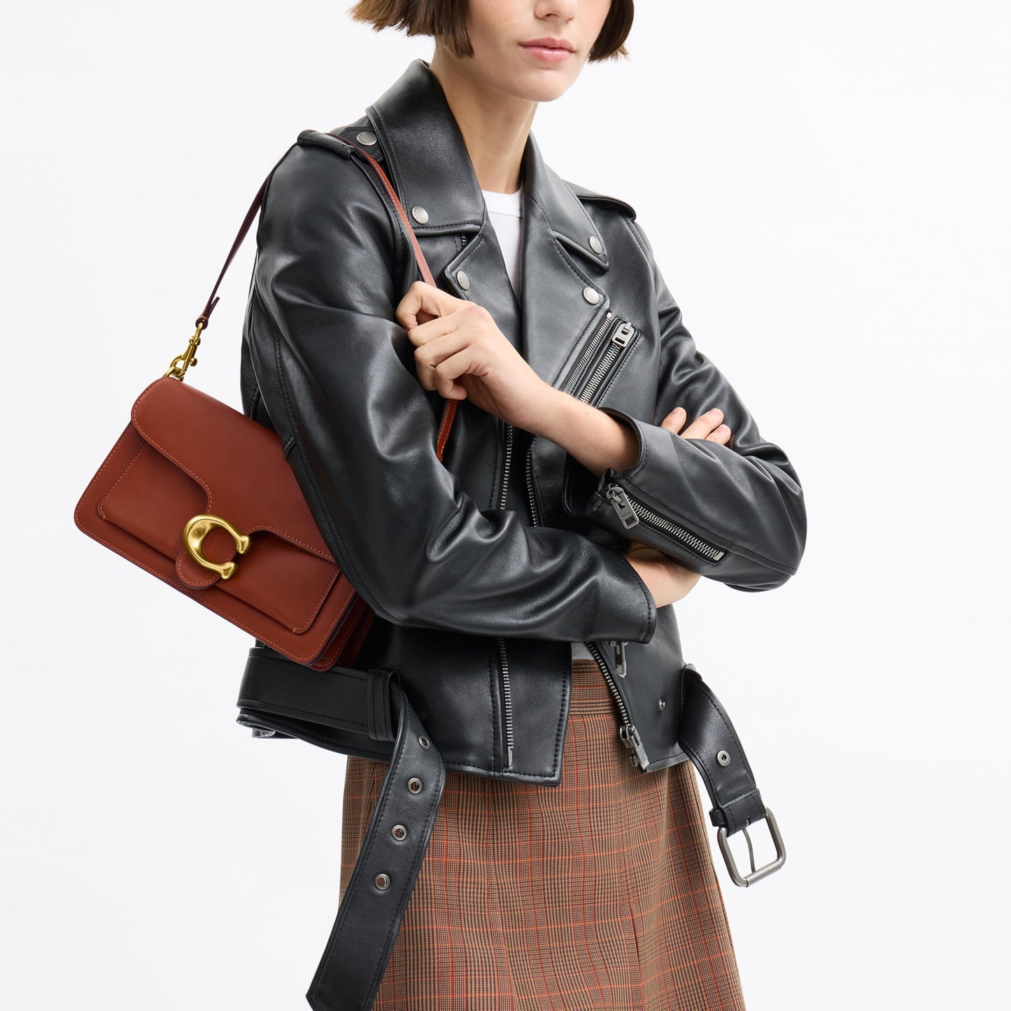 Tabby Shoulder Bag 26 in Soft Grain Leather