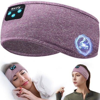 Navly Sleep Headphones, Bluetooth Headband, Ultra Long Playtime, HD Hi-Fi Speakers, Perfect for Sleep, Workout, Yoga, Travel, Meditation