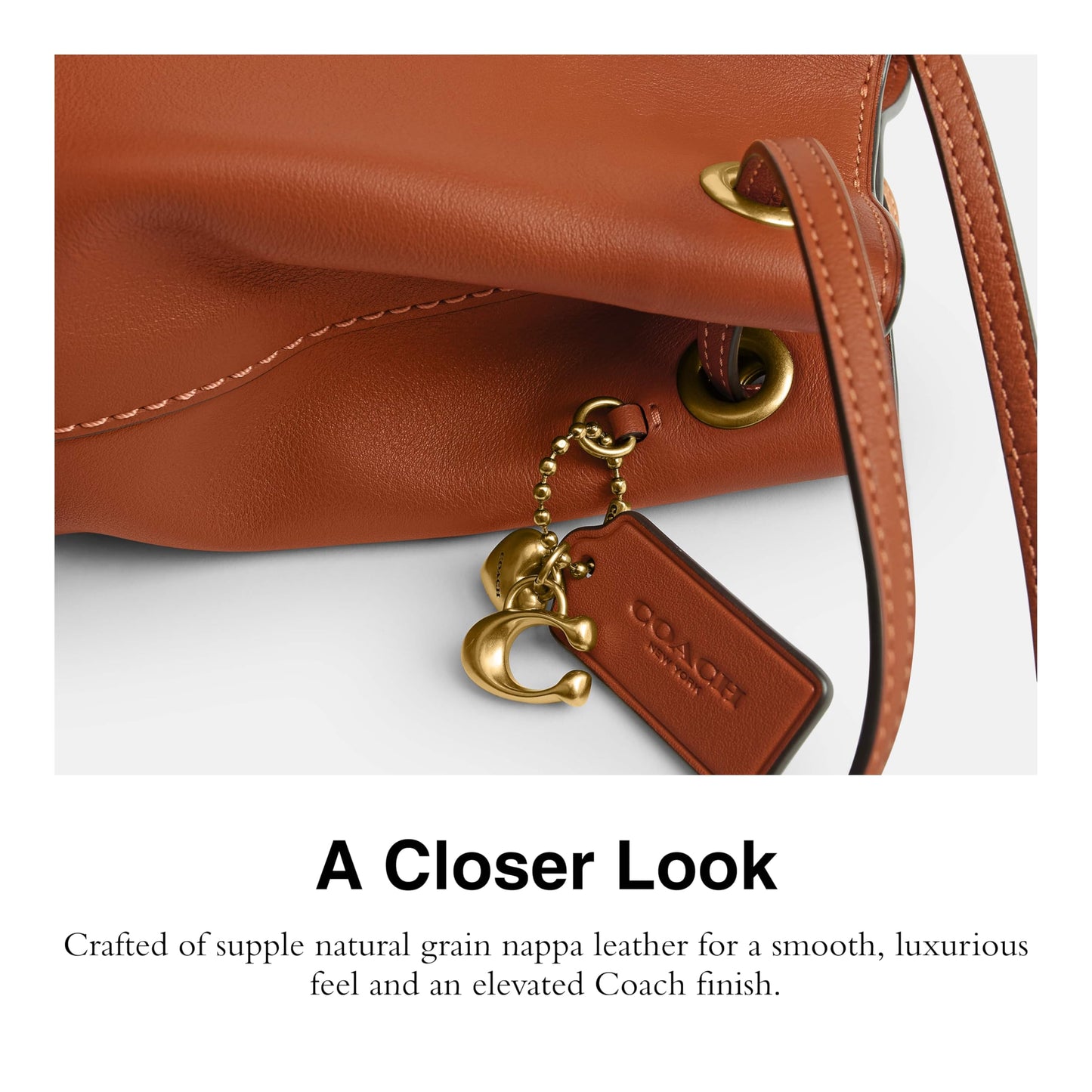 Coach Jade Drawstring Bag