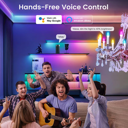 OHLUX 6 Pack E12 Smart Candelabra LED Light Bulbs, Color Changing Compatible with Google Alexa and Smart Life, 4W 40W Equivalent WiFi Candle Bulbs with Remote Control, Timer