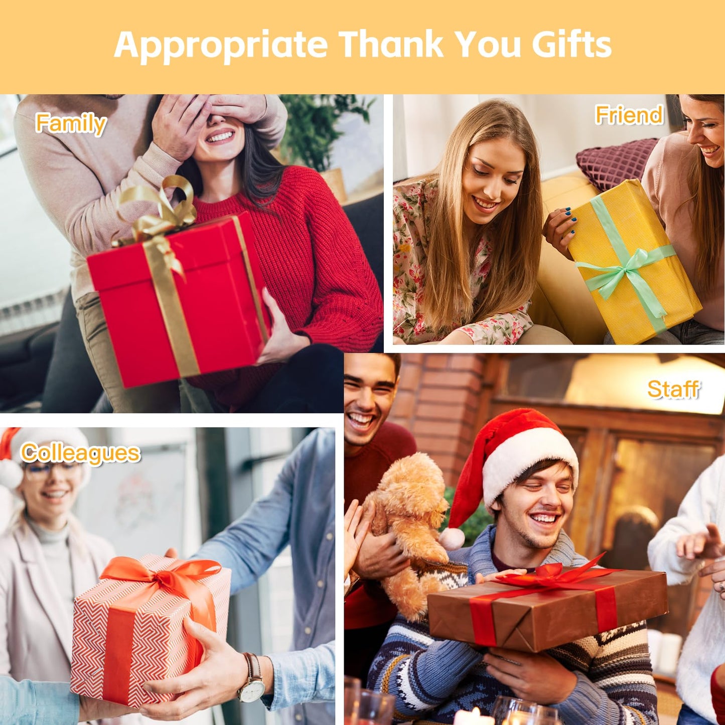 6 Set Employee Appreciation Gifts Bulk, Chaos Coordinator Gifts for Coworker Staff Teacher Nurses, Thank You Glasses Cups 16 oz Can Shaped Beer Glass Makeup Bag Ballpoint Pen for Women Men