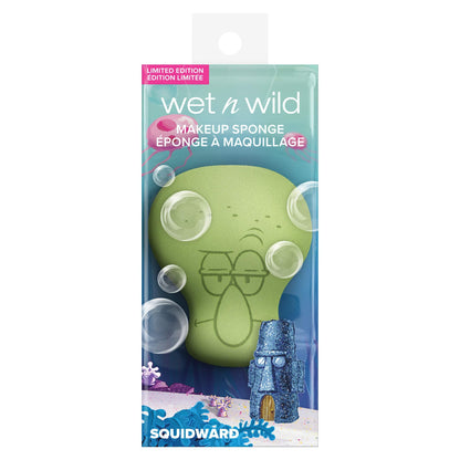 wet n wild SpongeBob SquarePants Collection Makeup Sponge, Hydrophilic, Reusable 3D Beauty Blender for Foundation, Contour & Highlighting, Patrick Star Edition