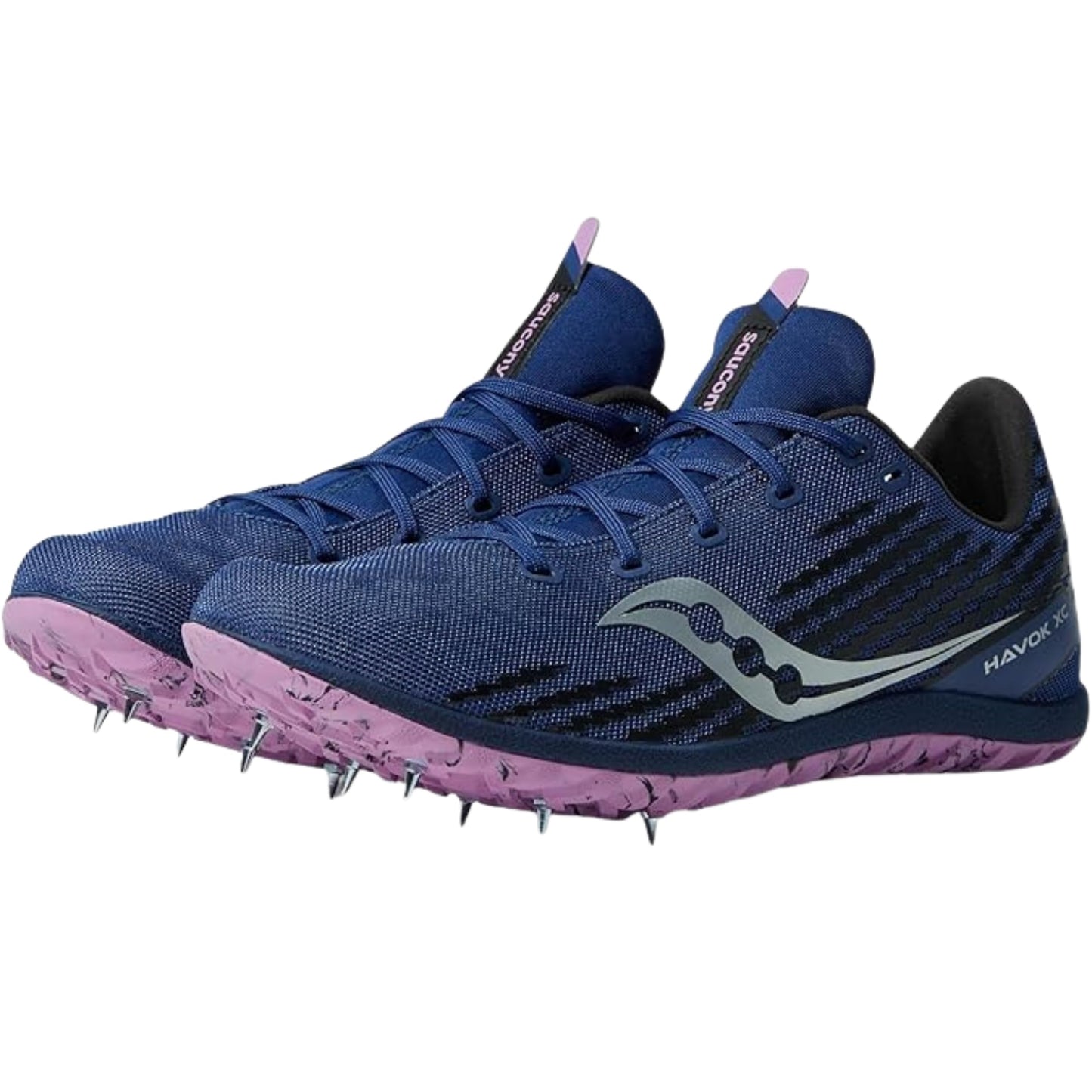 Saucony Women's Havok XC3 Spike Sneaker, Indigo, 12