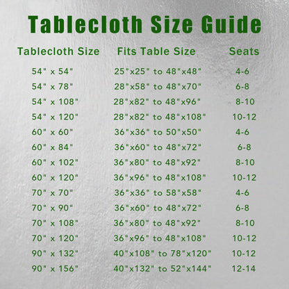 sancua Rectangle Tablecloth - 60 x 84 Inch - Stain and Wrinkle Resistant Washable Polyester Table Cloth, Decorative Fabric Table Cover for Dining Tables, Buffet Parties and Camping, Black