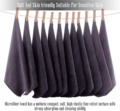 TENSTARS 12 Pack Premium Washcloths Set