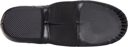 Unisex Leather Jazz Dance Shoes - Comfortable Slip-On Design for Men & Women