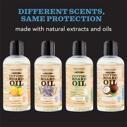 CLARK'S Cutting Board Oil - Coconut Extract Oil for Cutting Board - Made with Fractionated Coconut Oil for Kitchen Countertops, Butcher Blocks, Wooden Bowls and Utensils