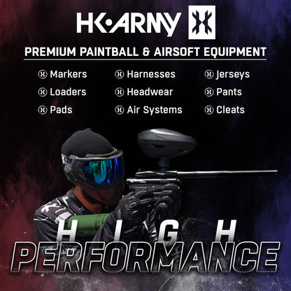 HK Army 20oz Aluminum CO2 Tank - High Pressure Compressed Air System for Paintball & Airsoft Gear - Olive