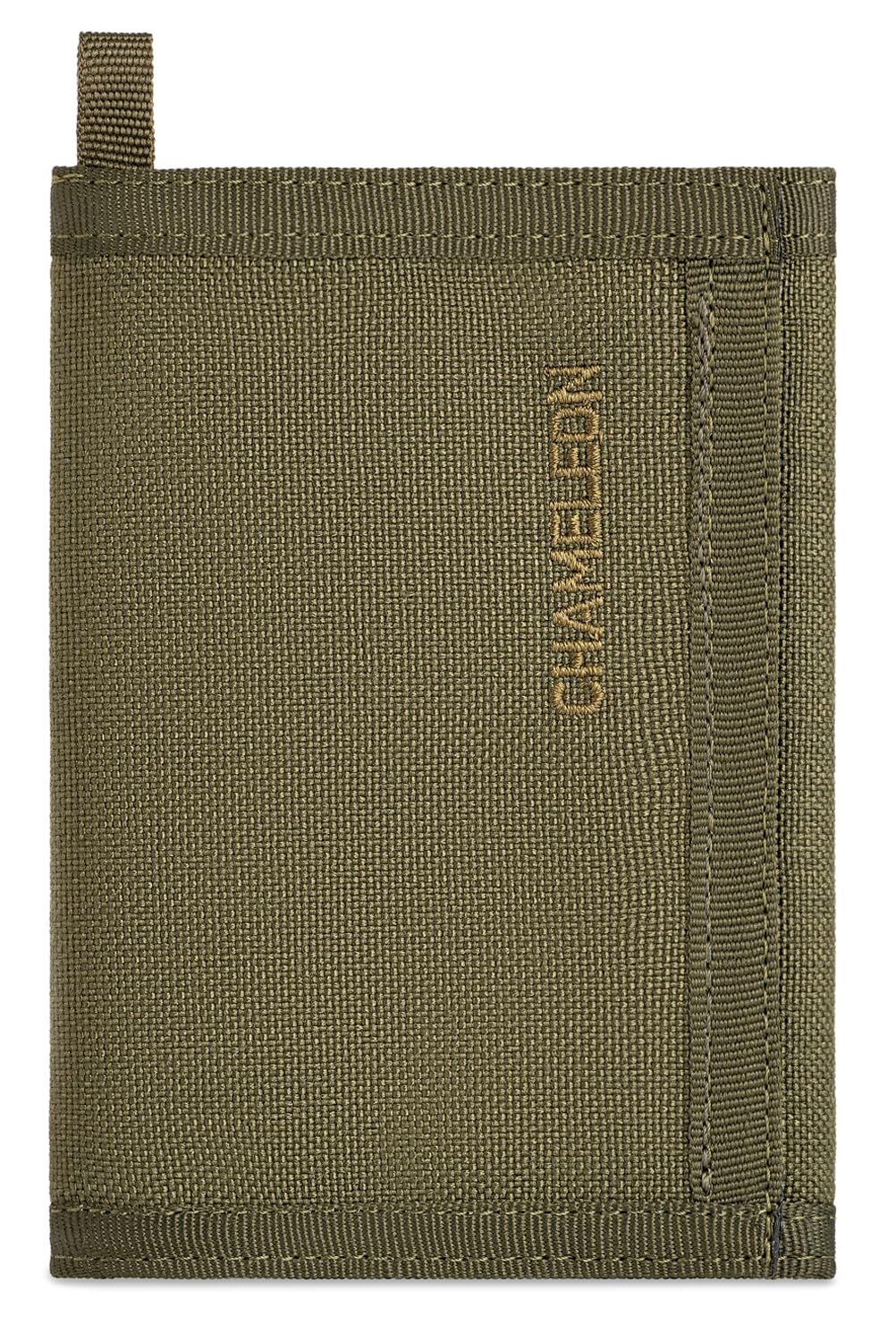 Chameleon Trifold Men Nylon Wallet - Military Tactical Mens Wallets- ID Card Holder - Canvas Thin Front Pocket Travel Wallet -Coin Zipper Pocket