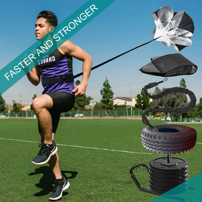 CORECISE Weight Sled Pulling Strap Belt,Sled Trainer Pull Leash of Sled Harness,for Strength Speed Agility Training (Strap 2pcs)