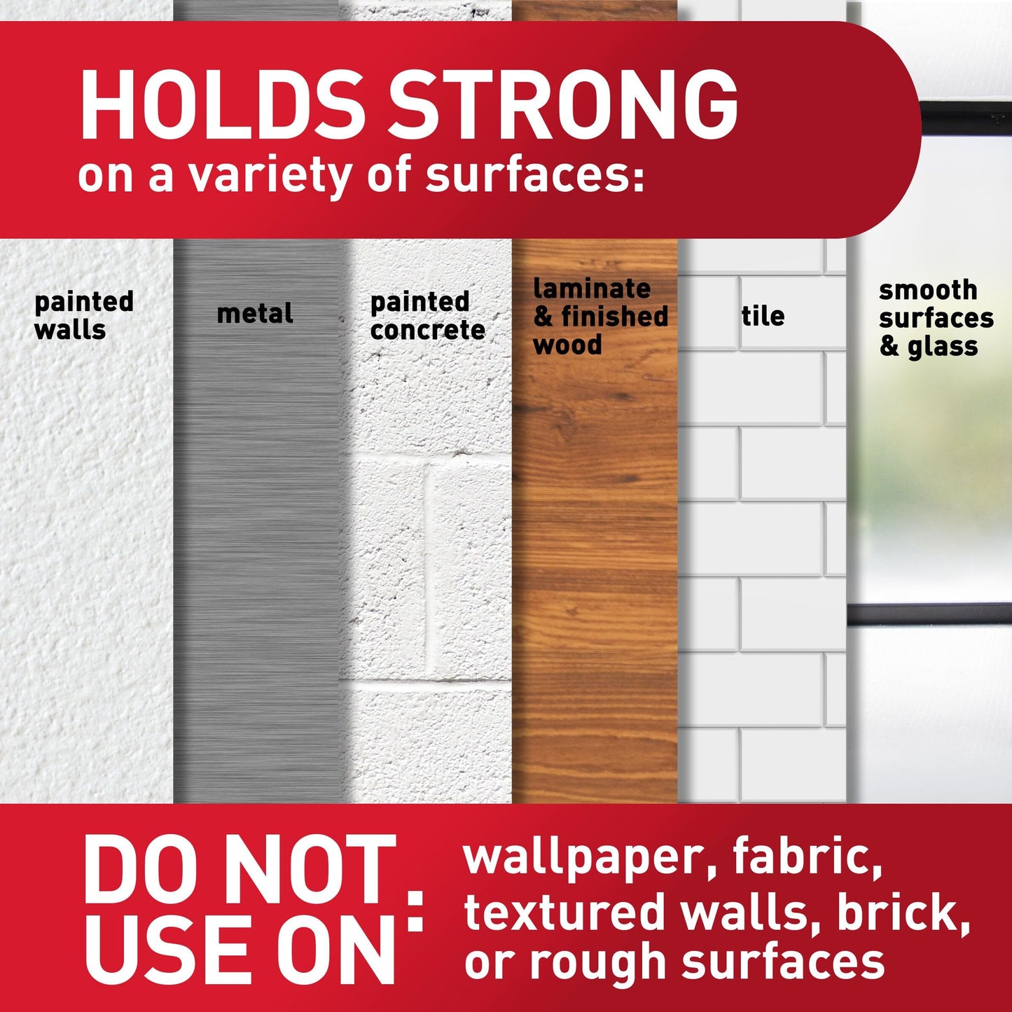Command Medium Clear Wall Hook, 7 Wall Hook and 12 Strips, Damage-Free Hanging with Adhesive, Great for Hanging Home Decor, Holds up to 2 lb